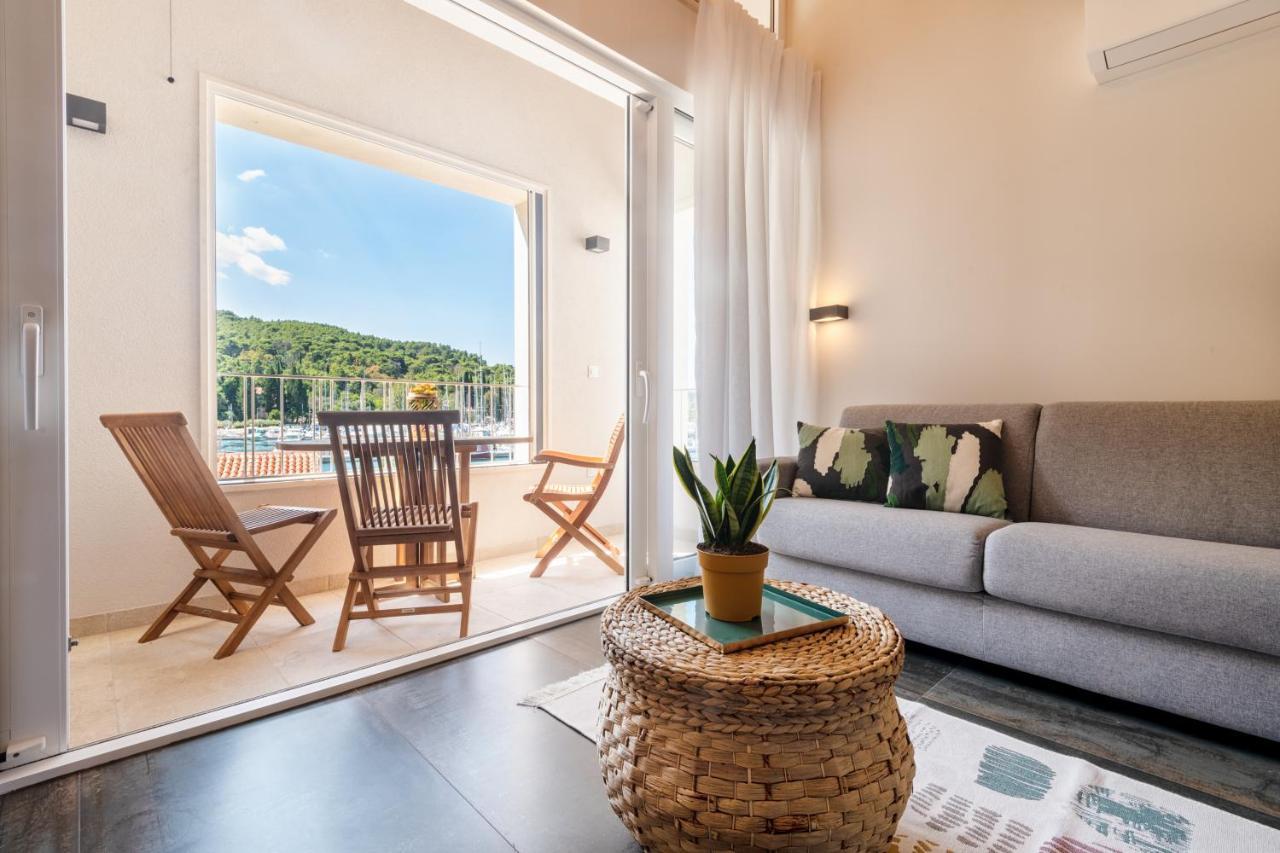Luxury Seaview Apartment - Mare Slano Exterior foto