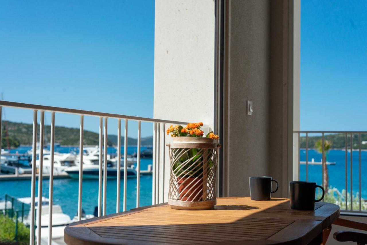 Luxury Seaview Apartment - Mare Slano Exterior foto