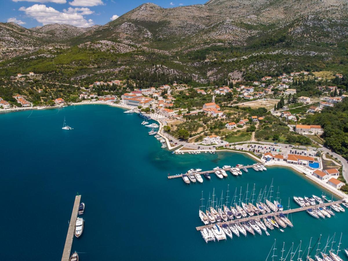 Luxury Seaview Apartment - Mare Slano Exterior foto